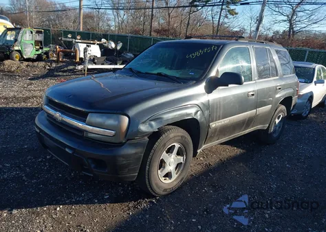 2004 Chevrolet Trailblazer Ls from USA, damaged, VIN 1GNDT13S842156185